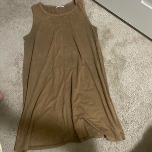 Mini Suede Acemi Dress